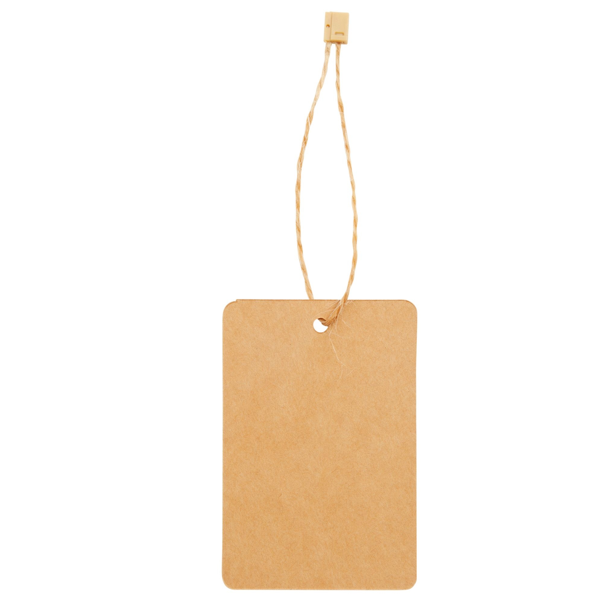 200-Pack Kraft Paper Gift Tags with Jute Twine String, Large Blank  Merchandise Price Labels 2.4 x 3.5, Bulk Brown Hang Tags for Wedding,  Birthday, Holiday, Party Favor, Art and Craft Wrapping 